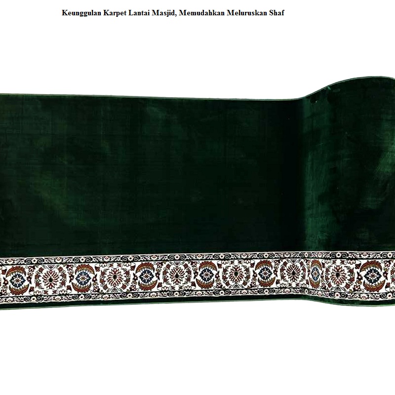 Keunggulan Karpet Lantai Masjid, Memudahkan Meluruskan Shaf