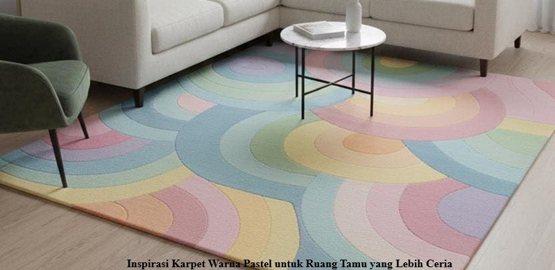 Karpet Warna Pastel 